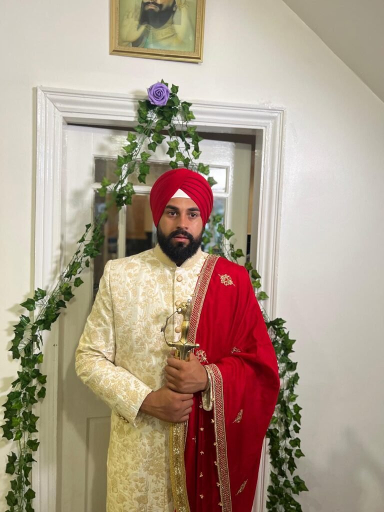 Punjabi man wearing a turban