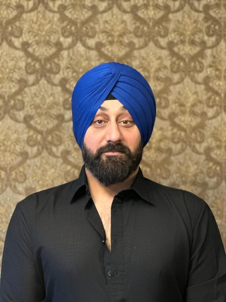 blue turban